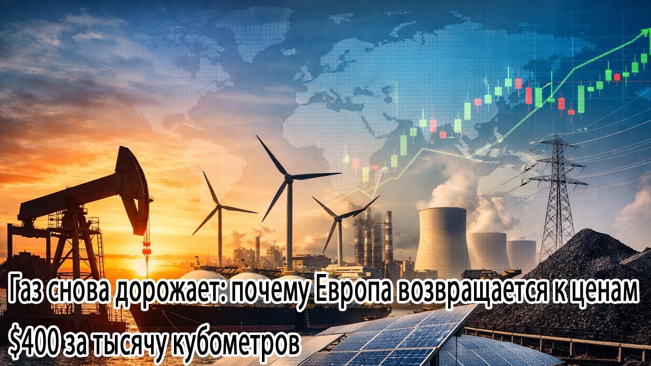 Газ снова дорожает: почему Европа возвращается к ценам $400 за тысячу кубометров