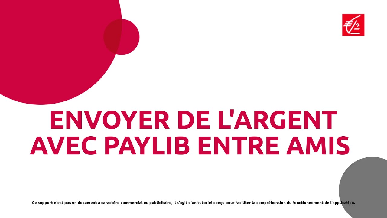 Faire simple pour nos clients : Paylib (envoi)