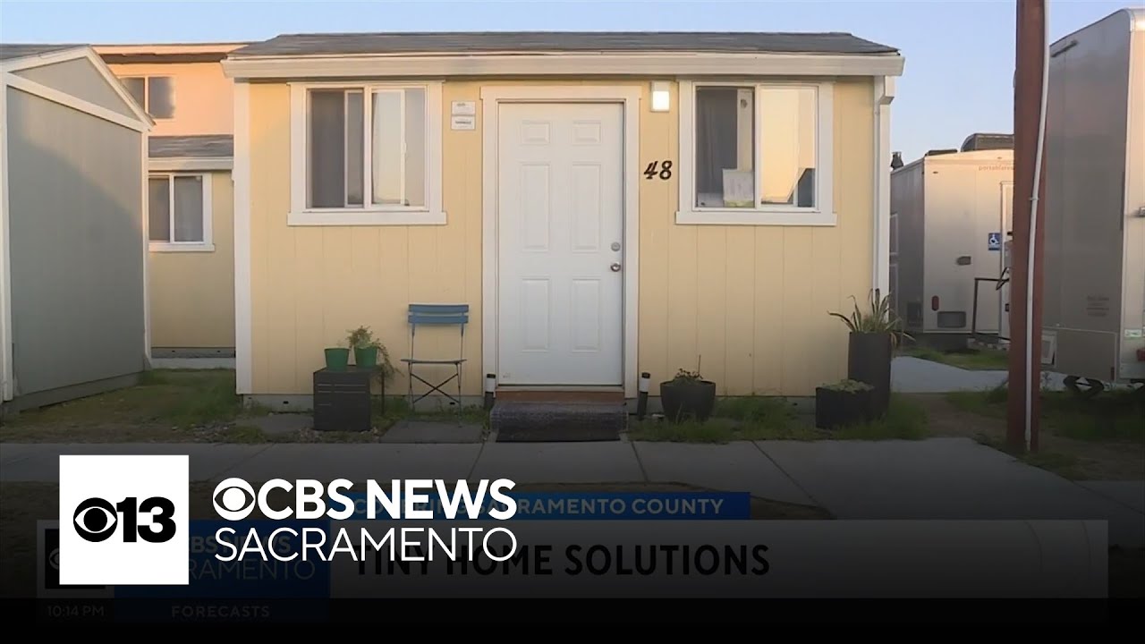 How a Sacramento tiny home shelter helps young adults get back on their feet