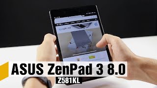 ASUS ZenPad 3 8.0 (Z581KL) - Разборка и замена дисплейного модуля lcd glass replacement