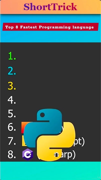 Top 8 Fastest Programming Languages in 2025! 🚀💻 | #C #C++ #Rust #Mojo # ...