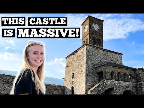 OUR FAVORITE CASTLE YET! | Gjirokaster, ALBANIA Travel Vlog