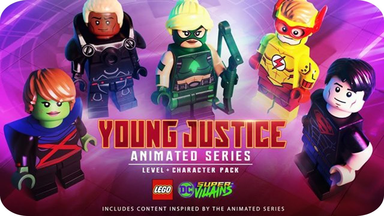 La Joven Liga de la Justicia (Justicia Joven) Serie Animada en Español (DLC) LEGO DC Súper Villanos