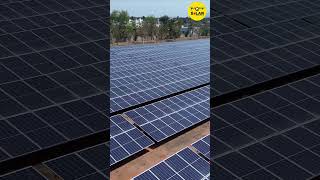 3 MW Ground Mount Solar Power Plant | Longi Solar Panels