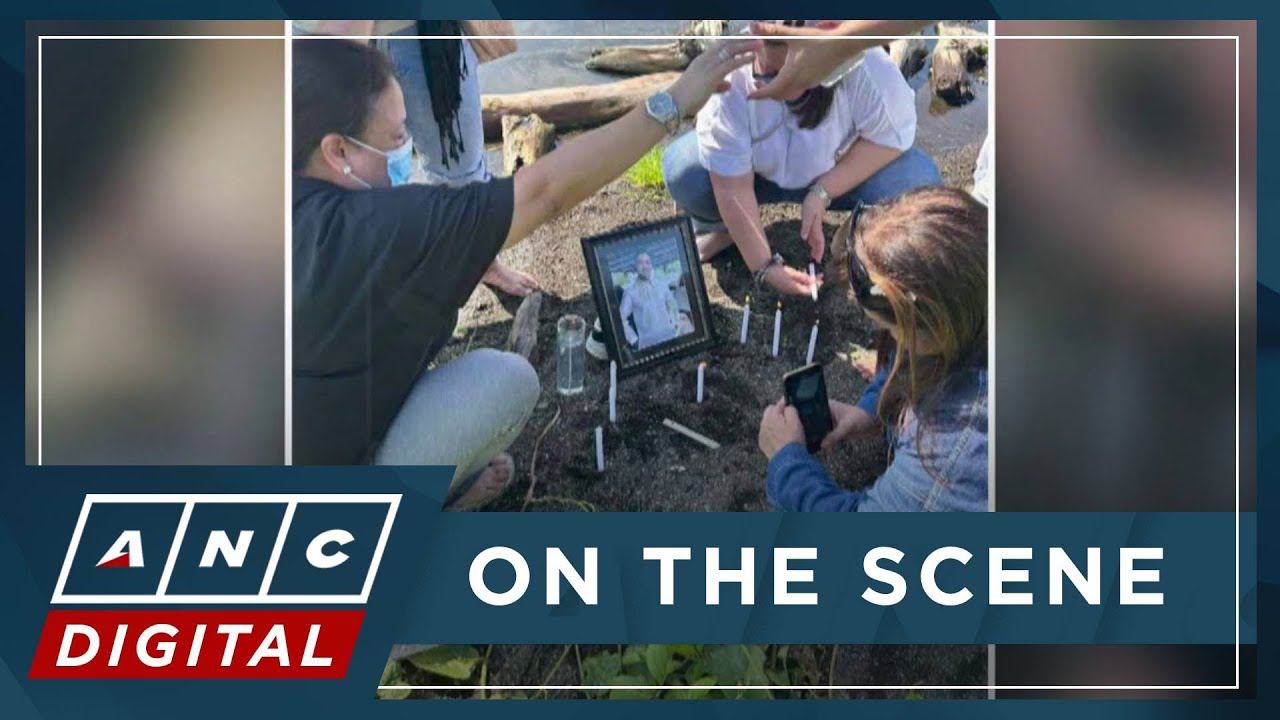 LOOK: Relatives of 'sabungero' missing for four years light candles at Taal Lake | ANC