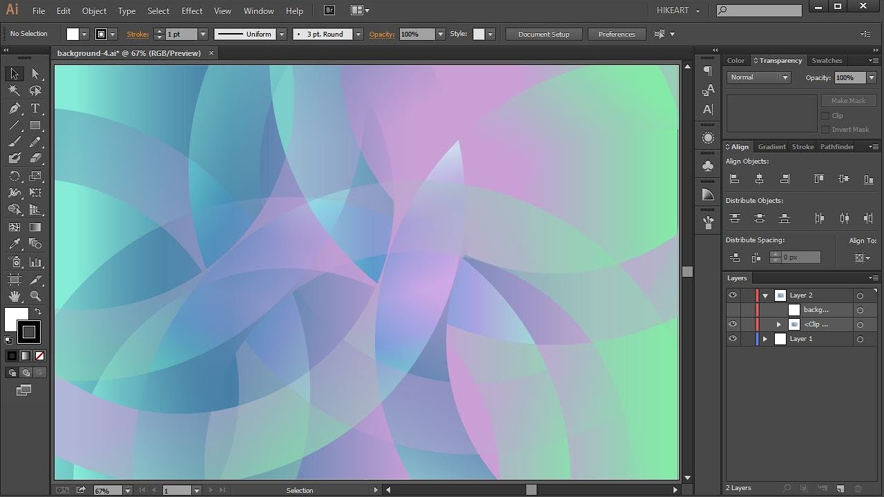 How to Create a Background in Adobe Illustrator | 5 - YouTube