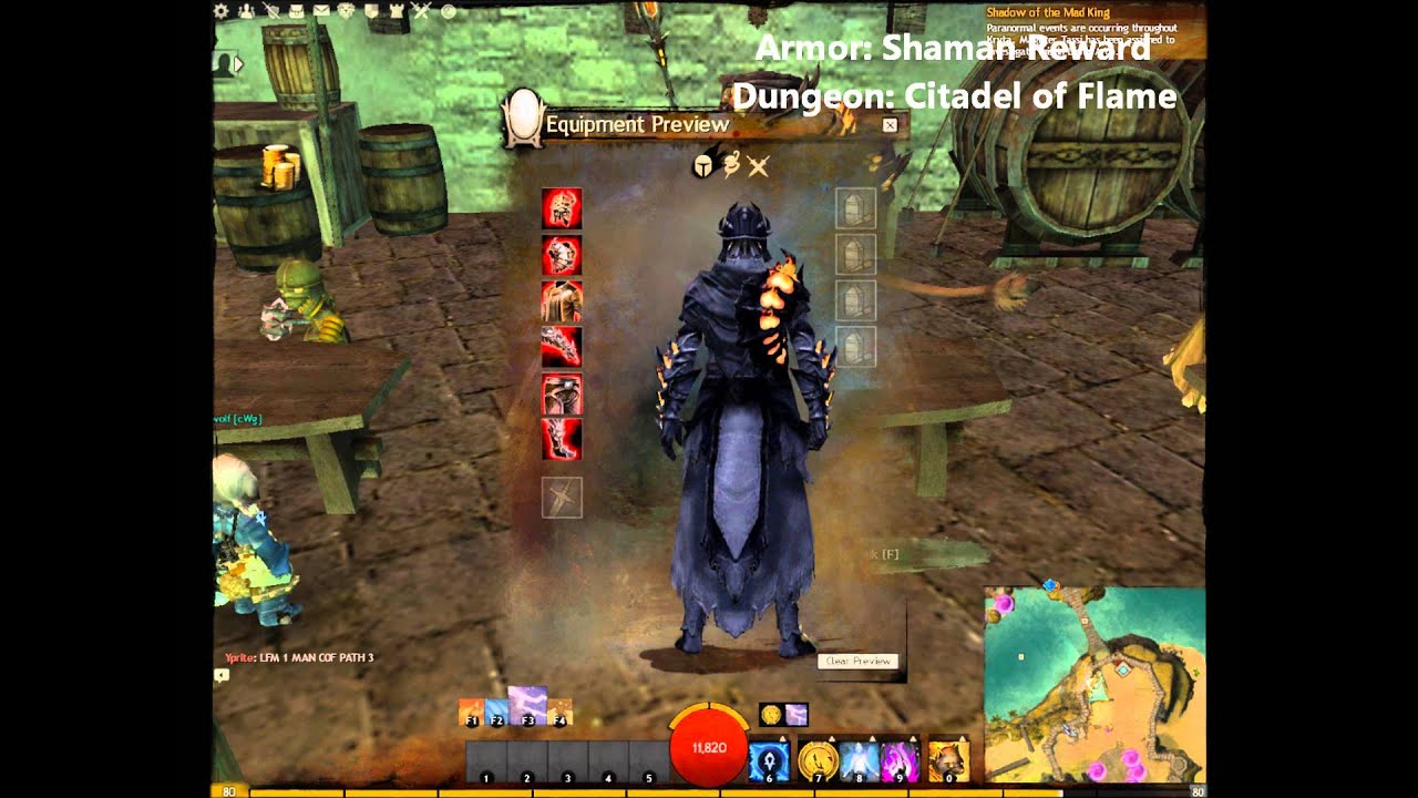 Guild Wars 2 All Dungeon Armor Sets Medium, Exotic Human Male YouTube