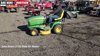 John Deere LT133 Ride On Mower