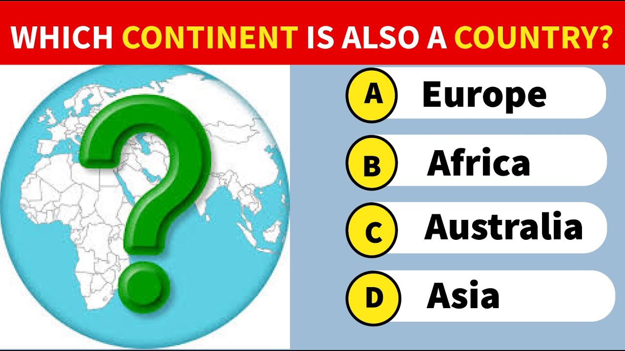 Can You Pass This IQ-Level General Knowledge Test? / Ultimate Geography Test?