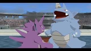 Nidoking vs  Rhydon - MMD Short