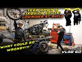 Tear Down &amp; Tequila Shots - Lowrider ST Build! Vlog 60
