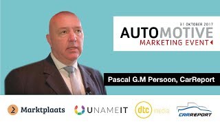 Automotive Marketing Event - Interview Pascal G.M. Persoon, CarReport