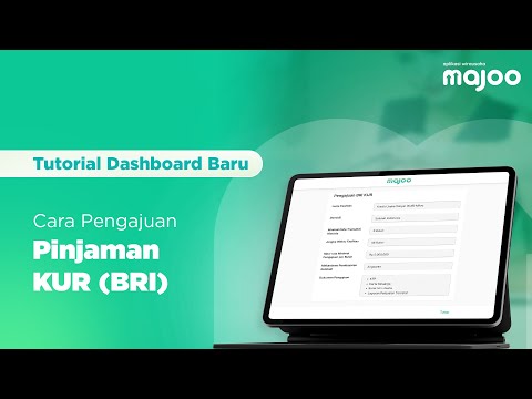 Cara Pengajuan Pinjaman KUR (BRI) di Dashboard Baru majoo