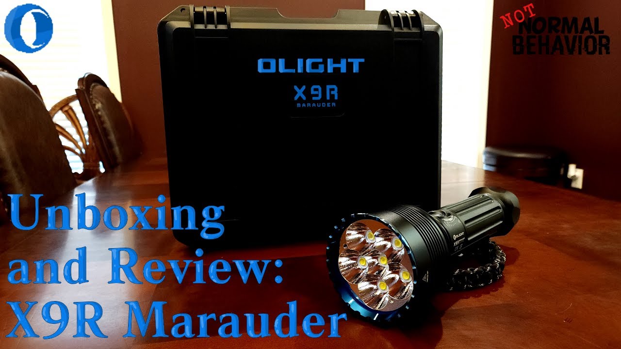 Unleashing the Beast: A Review of the OLIGHT X9R Marauder