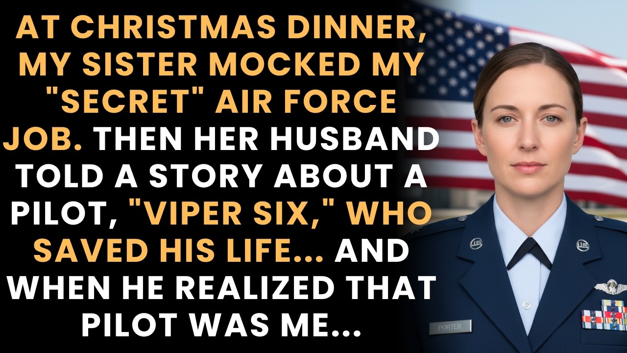 Моя сестра насмехалась надо мной на рождественском ужине, а потом её муж спросил о моём позывном.