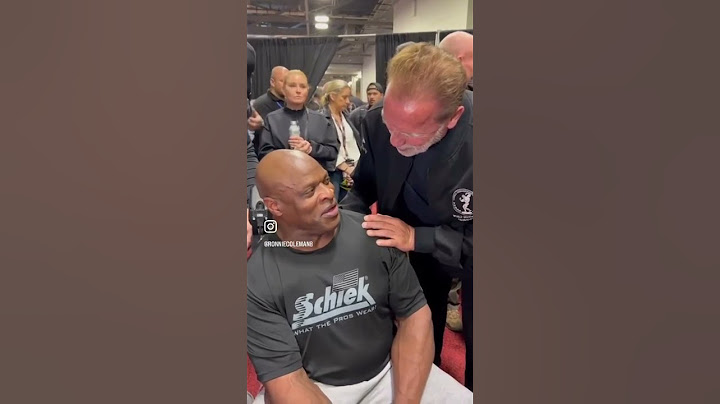 Arnold Schwarzenegger & Ronnie Coleman at The Arnold Classic 2023