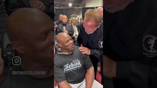 Arnold Schwarzenegger & Ronnie Coleman At The Arnold Classic 2023