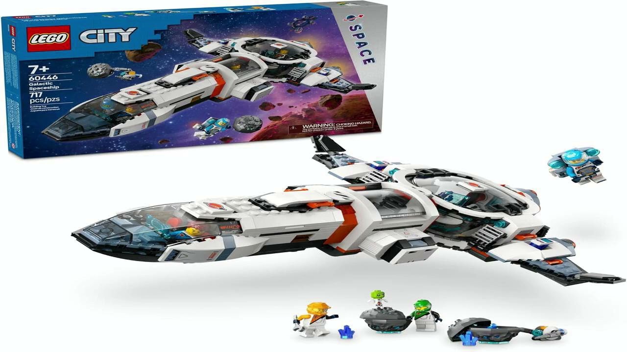 Review: LEGO City Modular Galactic Spaceship Toy | 60446 | Buildable Space Toy for Kids