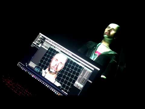 Mad Mapper + Kinect 2 for windows + Resolume Arena + .obj + UvMap = Frankenstein of Ligth!!!