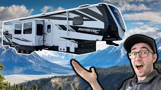 This Toy Hauler is Awesome! 2024 Jayco Seismic 395 Walkthrough