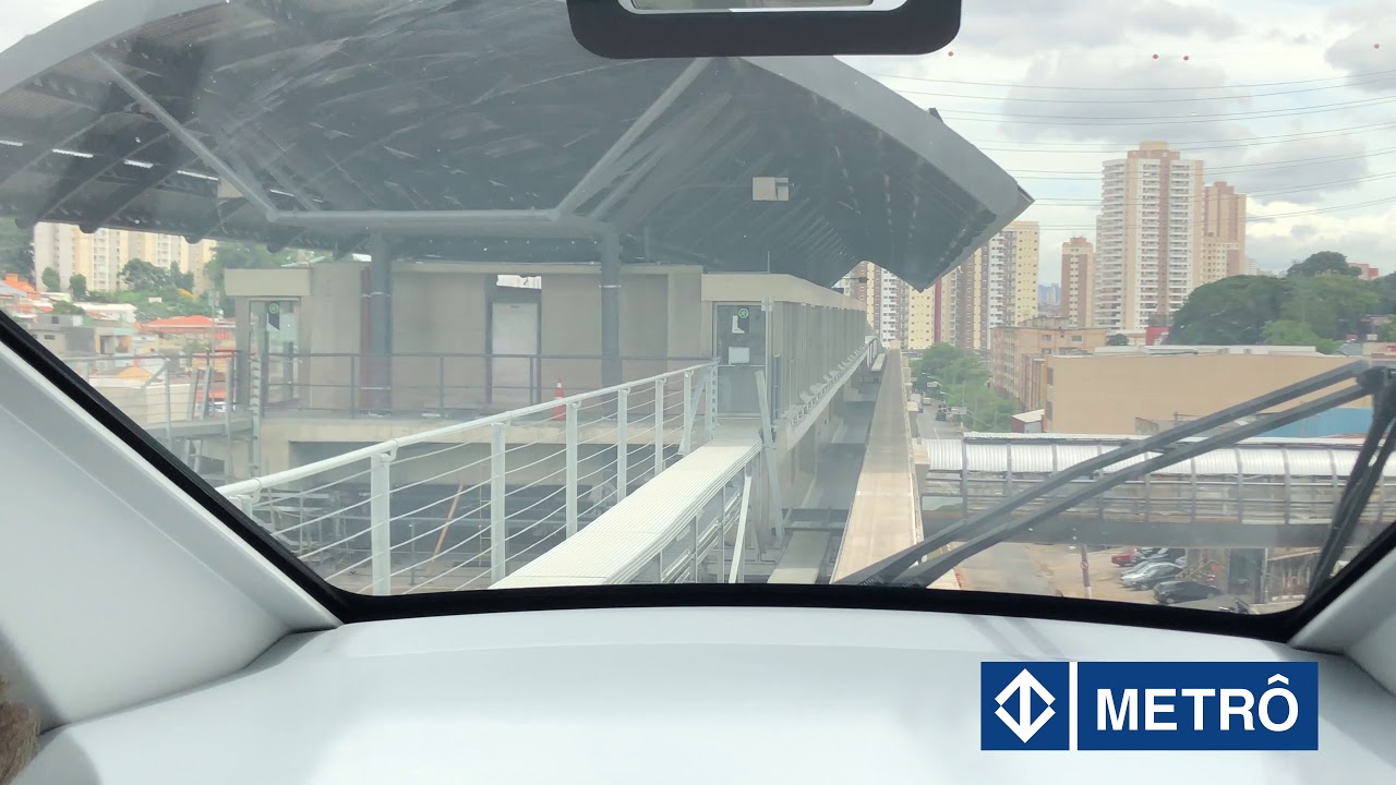 Inspeção no novo trecho do monotrilho Linha 15-Prata - 20/02/2018