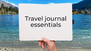 Travel Journal Supplies 💜