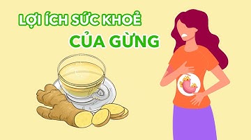10 Lợi ích sức khỏe của Gừng đã được chứng minh