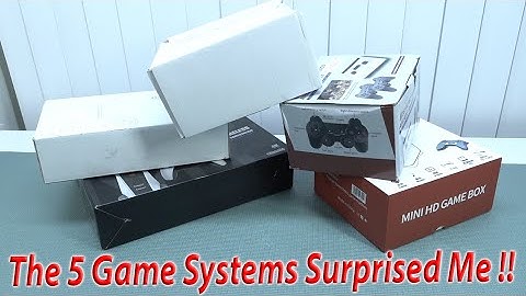 5 Ali-Express Game Consoles That Really Surprised Me In 2022 ! 😲