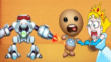 Save The Girl vs Kick the Buddy Gameplay Walkthrough Android Pro vs Noob Funny Compilation HD 2020