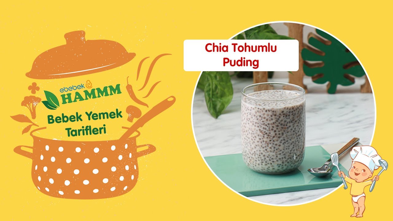 Chia Tohumlu Puding | Bebek Yemek Tarifleri | Hammm Vakti
