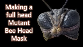 Making a sci-fi mutant bee head from modelling clay, silicone and fibreglass by EastCoastFibreglass 314 views 1 year ago 5 minutes, 57 seconds