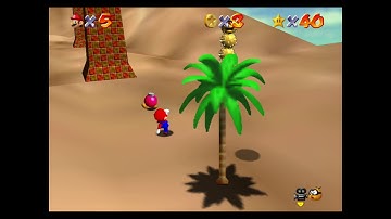 Shining Atop The Pyramid ~Course 8 Shifting Sand Land~ Super Mario 64: Super Mario 3D All Stars #aah