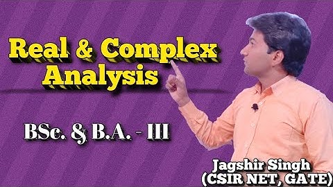 Lecture 11 |Sufficient Condition for an Analytic Function| B.A.& B.Sc -III