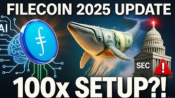 Filecoin Update 2025: AI Integration, Whale Buying, and SEC Drama (Is FIL the Next 100x?)