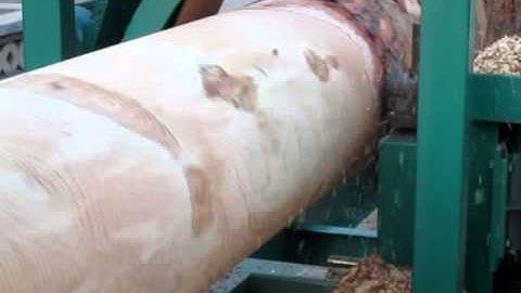 wood log lathe machine / wood house machine/wood turning lathe