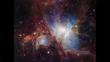 Orion Nebula - deep infrared view in 4K