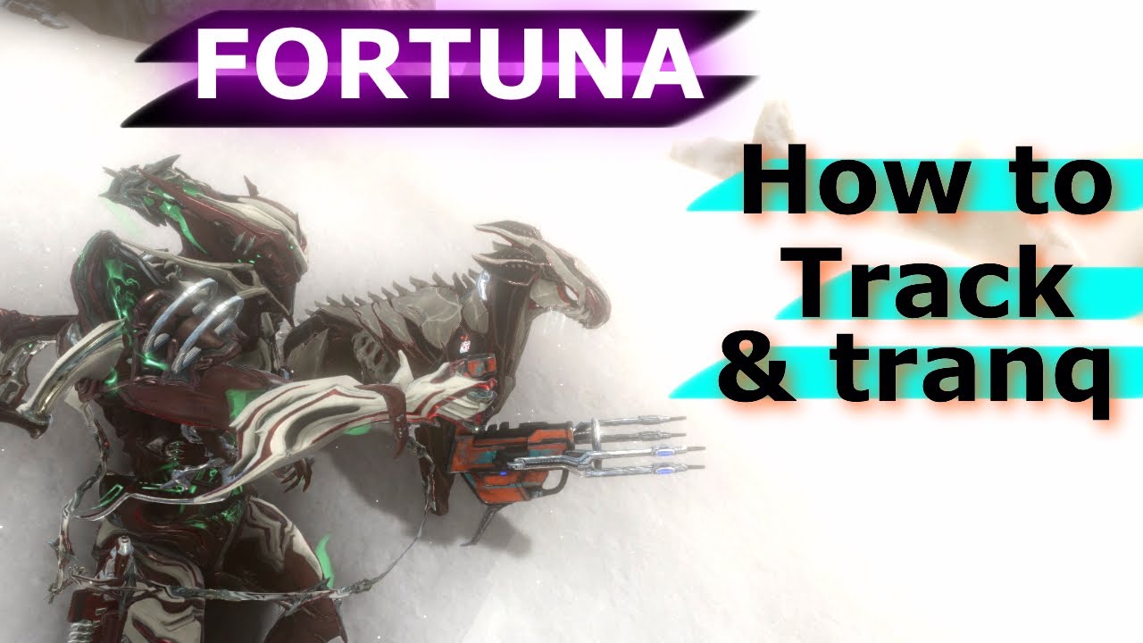 WARFRAME How to track and tranq YouTube