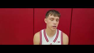Gabe Cupps Indiana Hoosiers Basketball Media Day