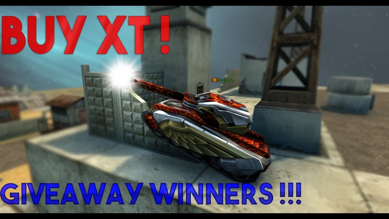 Tanki online Giveaway winners and new Xts By S.H.7.N