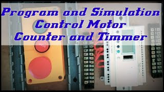 Mengontrol Banyak Durasi Putaran Motor 3 Fase dengan Counter |simulasi Zelio Soft screenshot 4