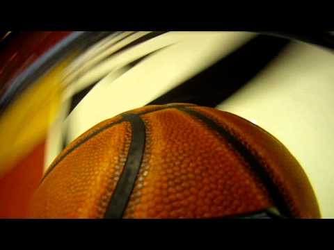 GoPro View from a Spinning Basketball