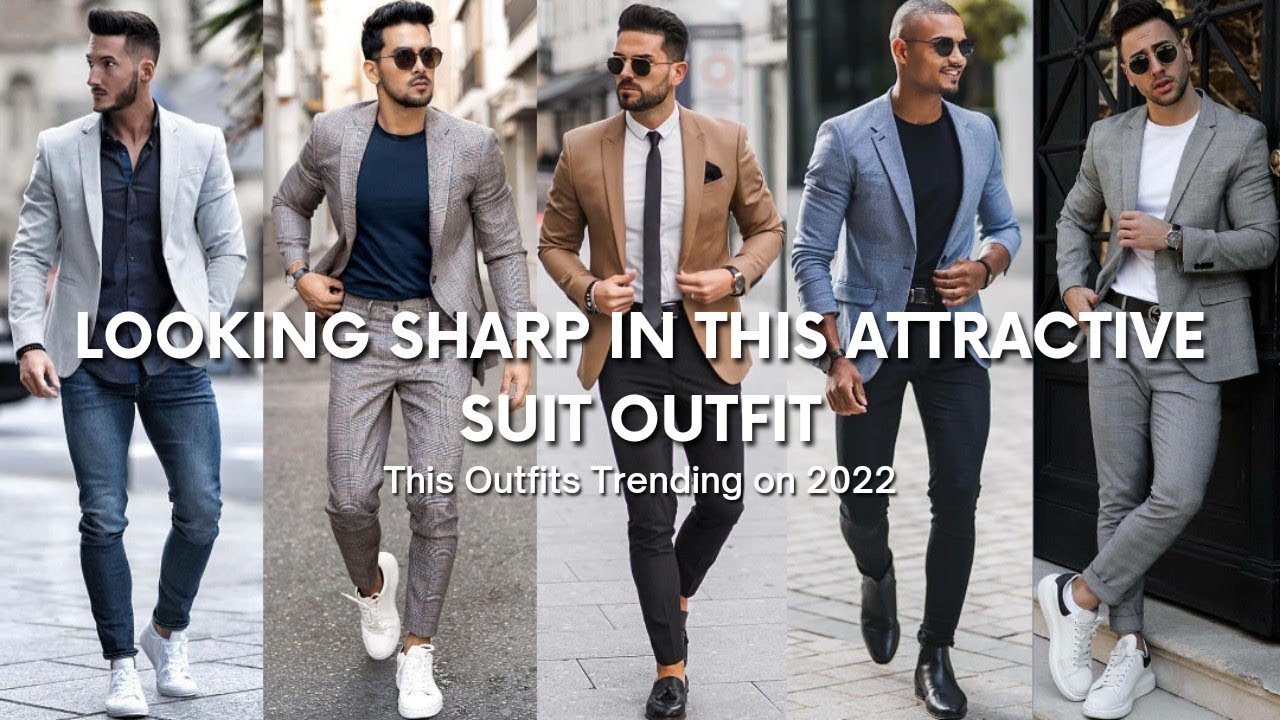 Attractive Blazer Outfit Idea for Men | Blazer Lookbook | Suit Outfit | Look to Sexy in Suit