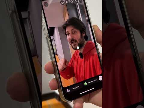 iPhone Instagram Hikayelerde