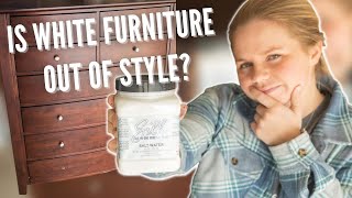 Is White Furniture Out of Style in 2023? 2023 Furniture Makeover Color Trend to AVOID??