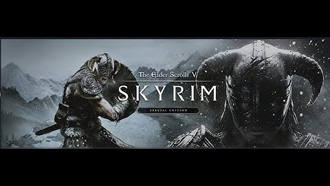 Skyrim noob attempts to play skyrim