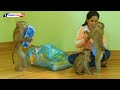 Adorable Monkey Kako Walking Carry Diaper Packages