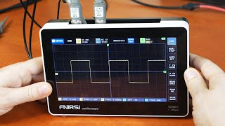 видео: Планшетный осциллограф FNIRSI-1013D для начинающих радиолюбителей картинка: Планшетный осциллограф FNIRSI-1013D для начинающих радиолюбителей