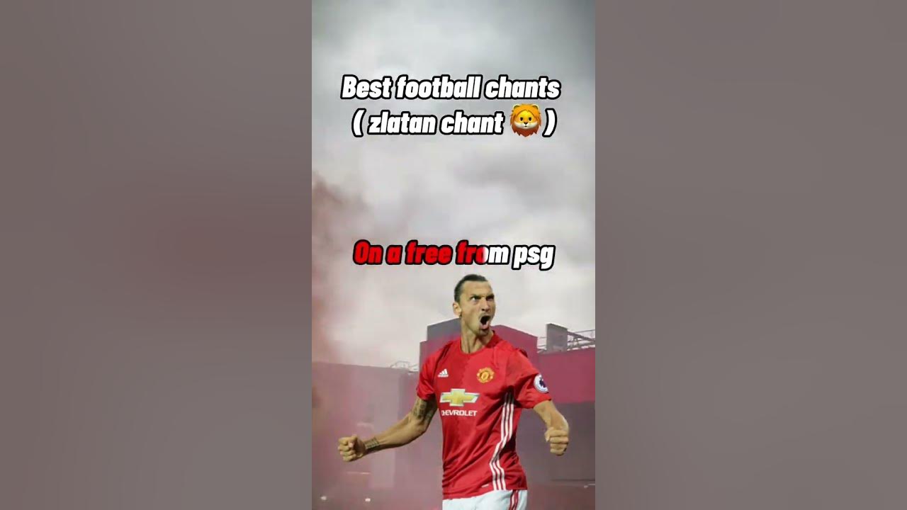 Zlatan Ibrahimovic Man Utd Chant #footballfans #footballshorts #football #footballchants
