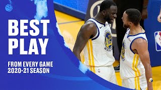 Golden State Warriors Best Play From Every Game | 2020-21 NBA Season