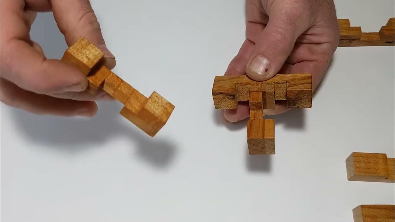 6 piece Burr puzzle solution video YouTube